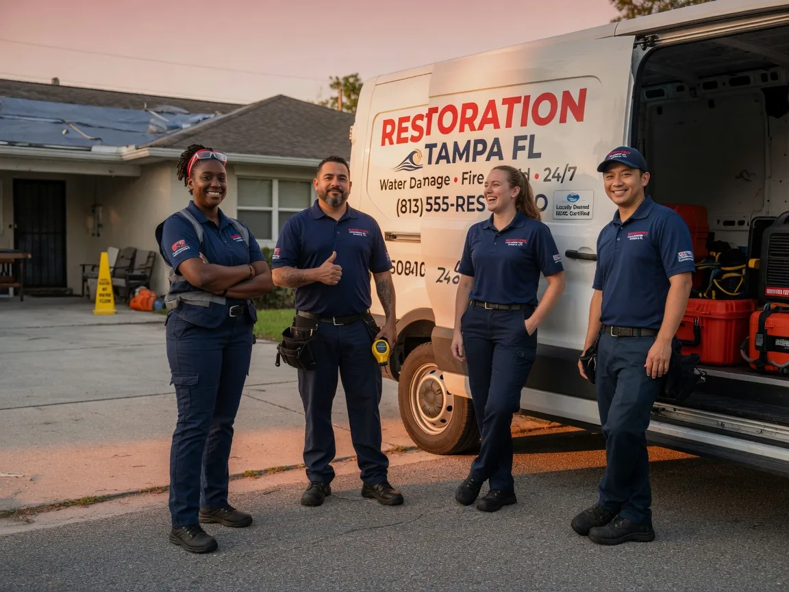 Water Damage Restoration company in Tony, WI